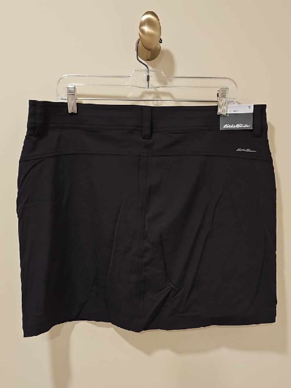 Eddie Bauer Women's Horizon High-Rise Skort; NWT; Size 16; Black - Picture 10 of 13
